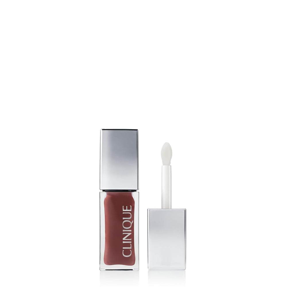 Clinique Pop Lip + Cheek Oil in 3 Iconic Shades in Black Honey, Pink and Nude Honey | Conditions Lips + Gives Cheeks a Natural, Dewy Flush
