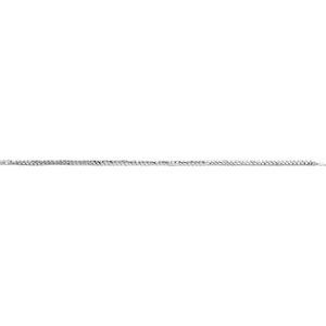14K White Gold 3 9/10 CTW Natural Diamond Line 7 1/4" Bracelet