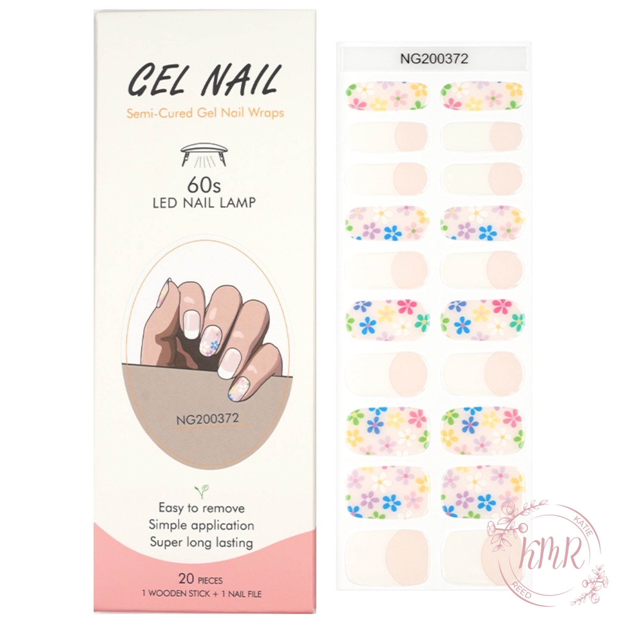 Tess Premier Gel Nail Wrap