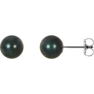 Pearl Stud Earrings