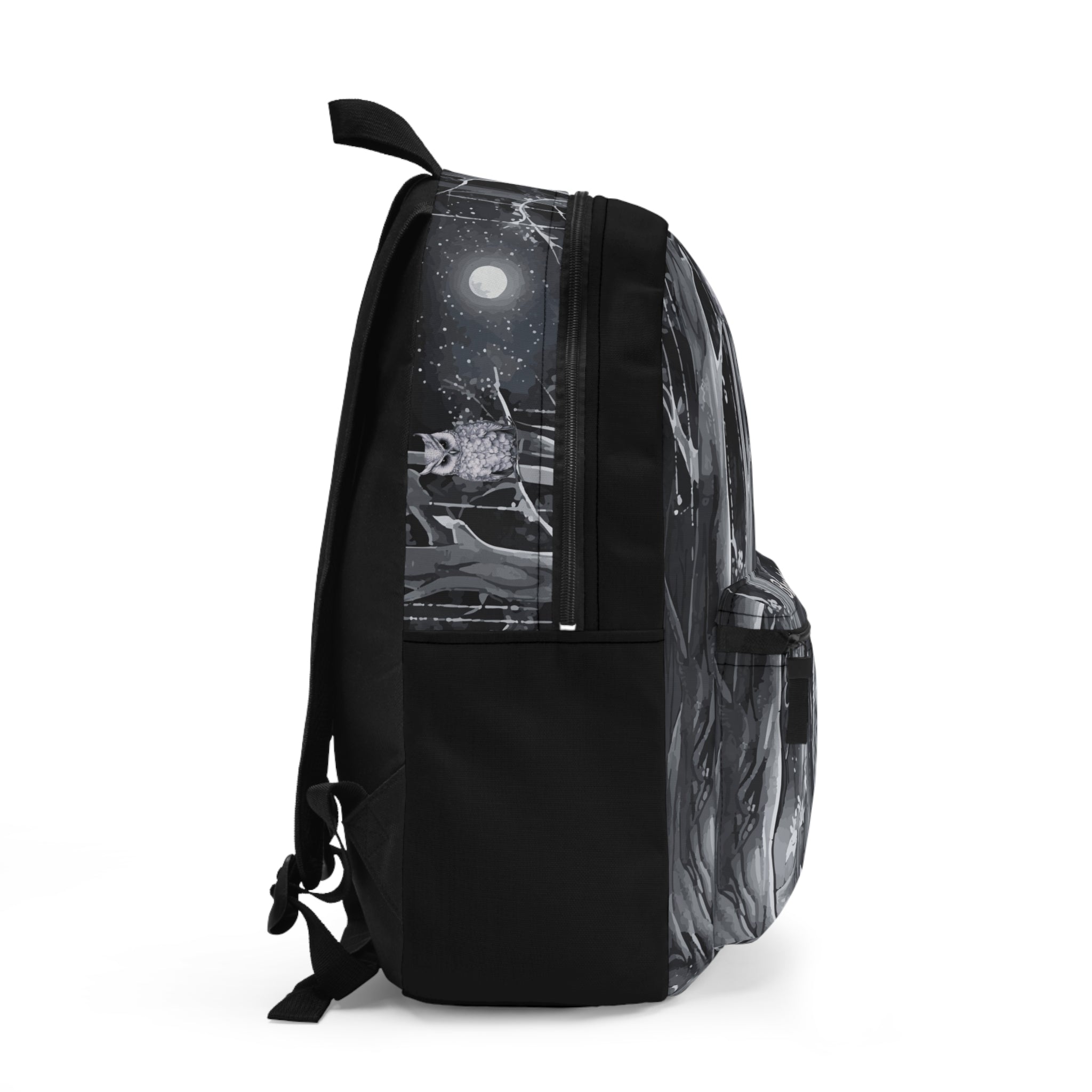 Mystical Forest Wolf Backpack, Unique Gift for Animal Lovers, Boy's School Bag, Adventure Backpack, Ideal for Everyday Use
