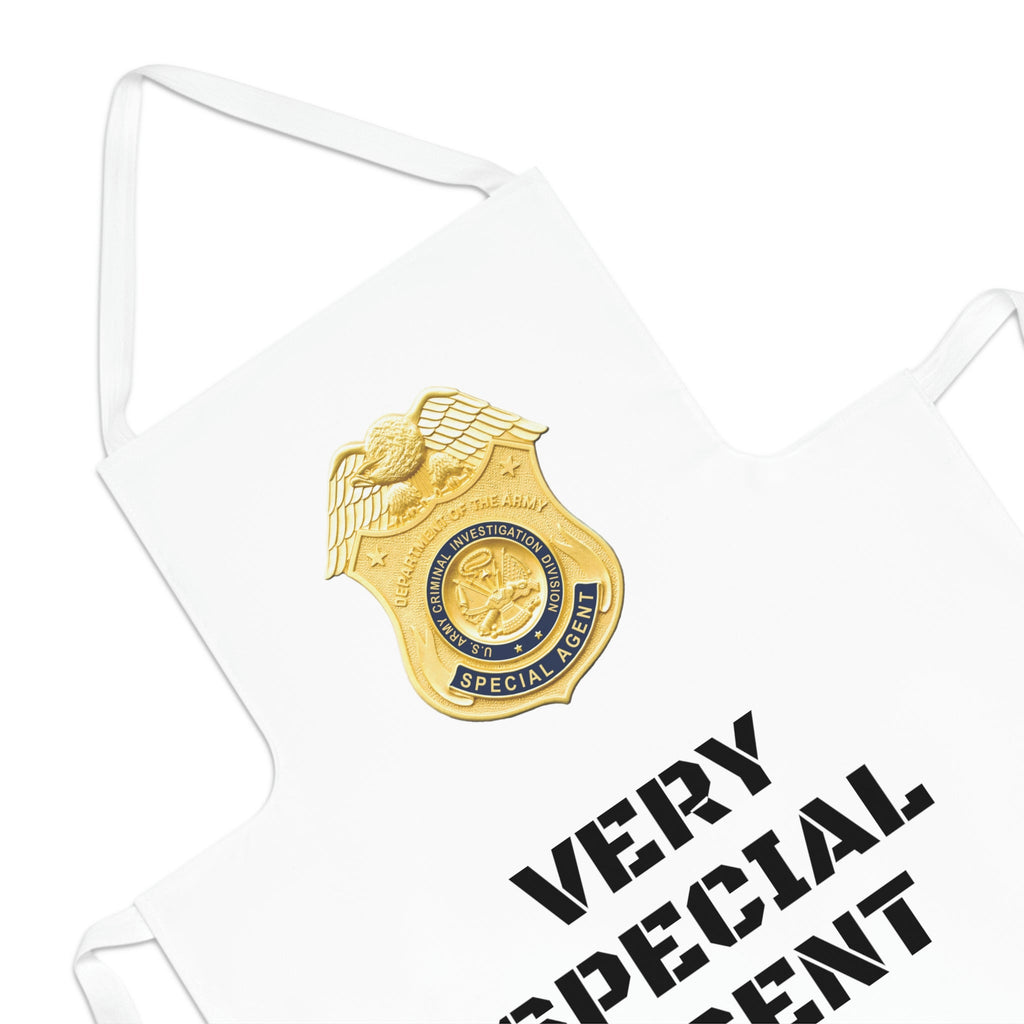 PD Army CID Badge - Very Special Agent Kitchen Apron