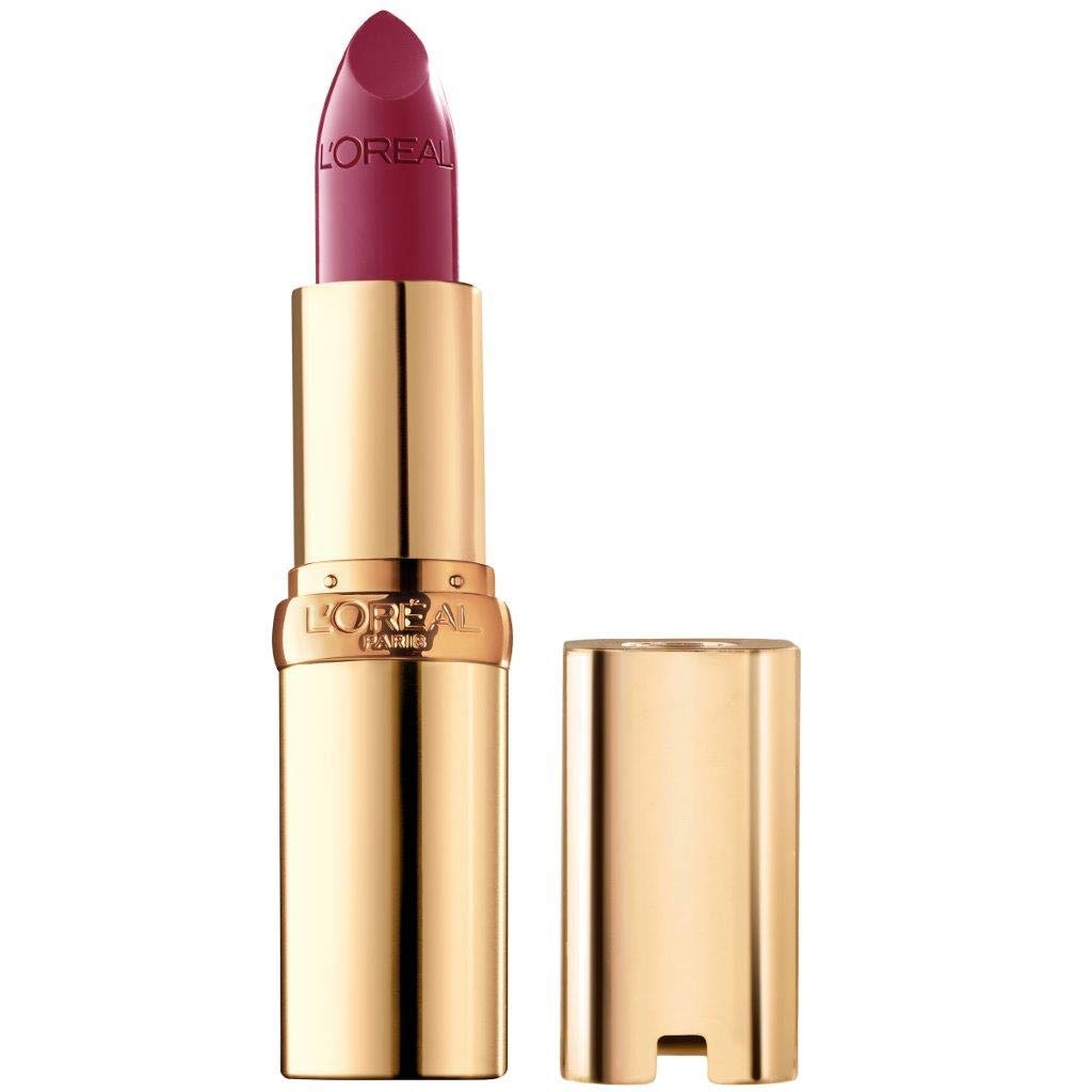 L'Oreal Paris Colour Riche Original Creamy, Hydrating Satin Lipstick with Argan Oil and Vitamin E, Berry Parisienne , 1 Count