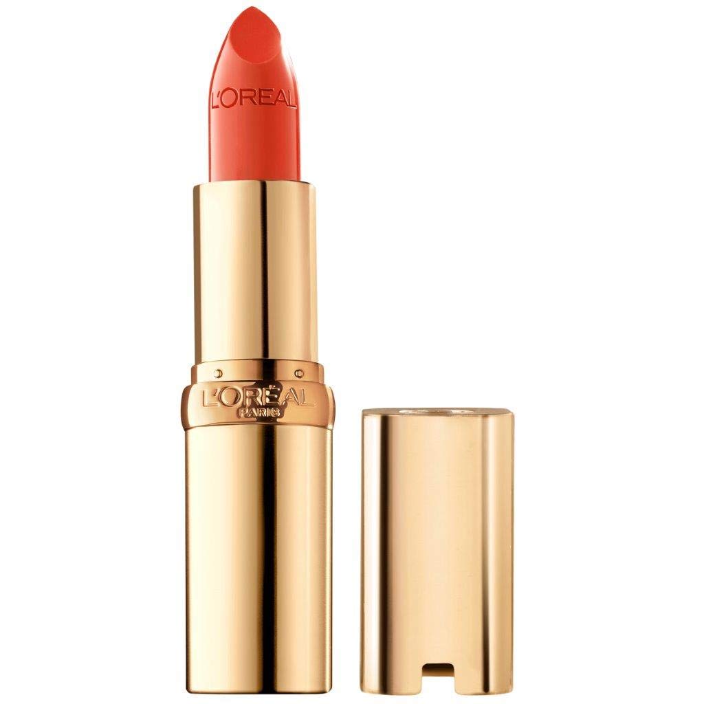 L'Oreal Paris Colour Riche Satin Lipstick for Moisturized Lips,Lip Makeup with Argan Oil and Vitamin E,Worth It,0.13 Oz