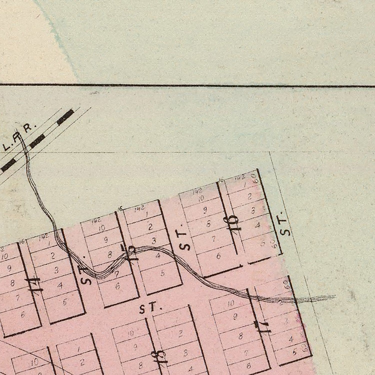 Vintage Map of Carver, Minnesota 1874