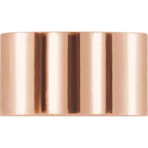 14K Rose Gold 3 mm Round Bezel Setting