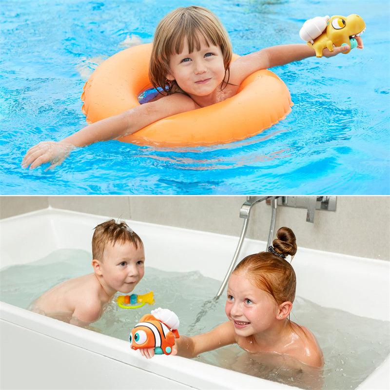 Wrist Water Gun – Animal Design Handheld Toy for Outdoor Water Play