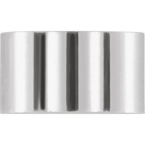 18K White Gold 3.25 mm Round Bezel Setting
