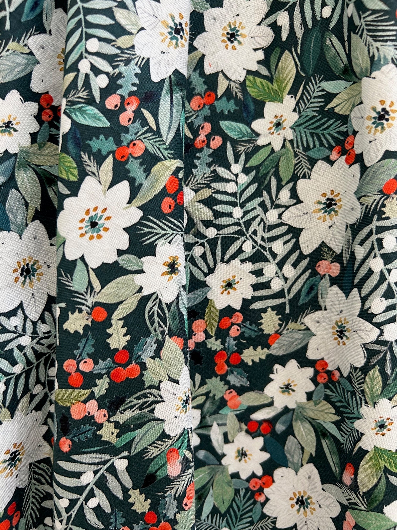 Winter Floral Doris Skirt