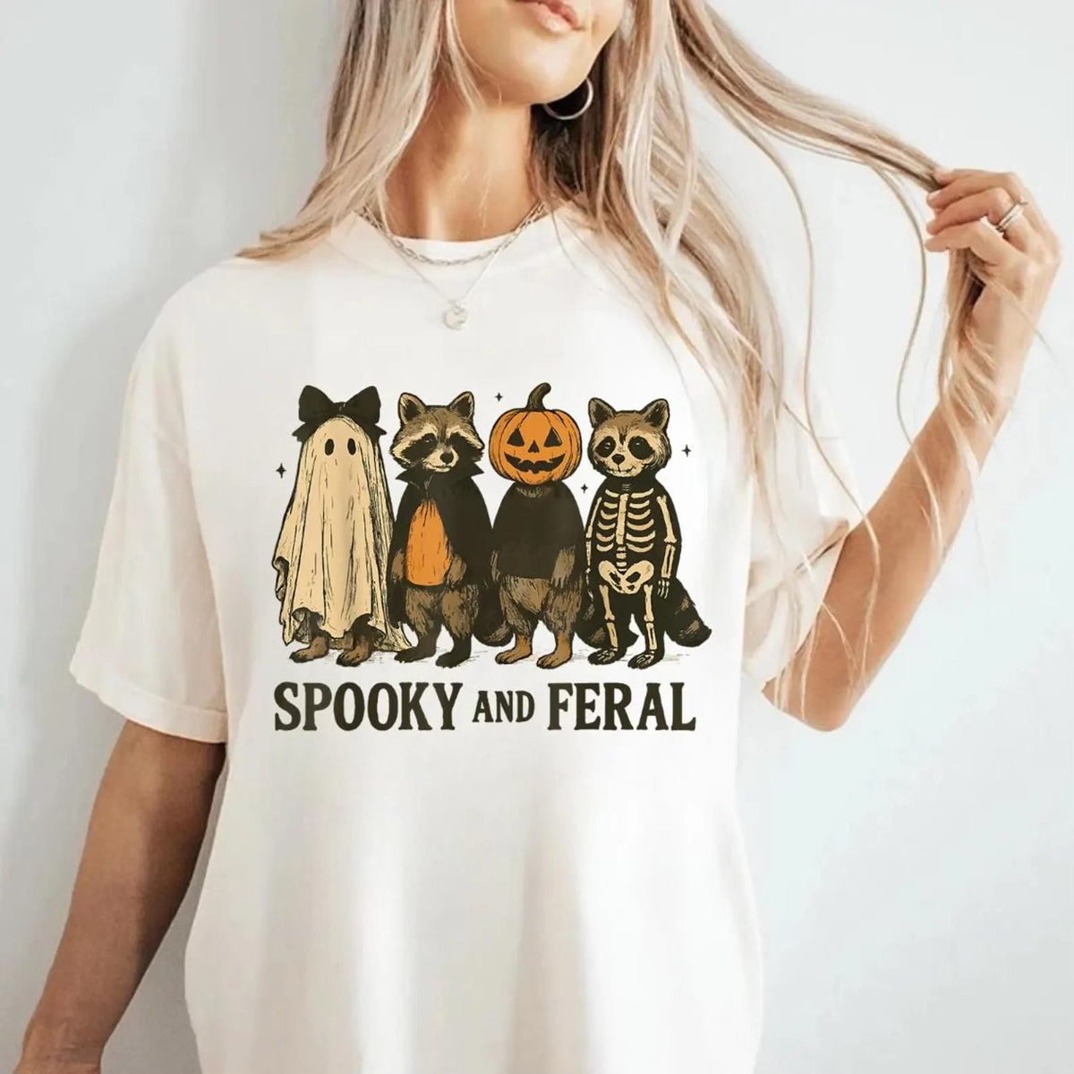 Spooky & feral tee or sweatshirt