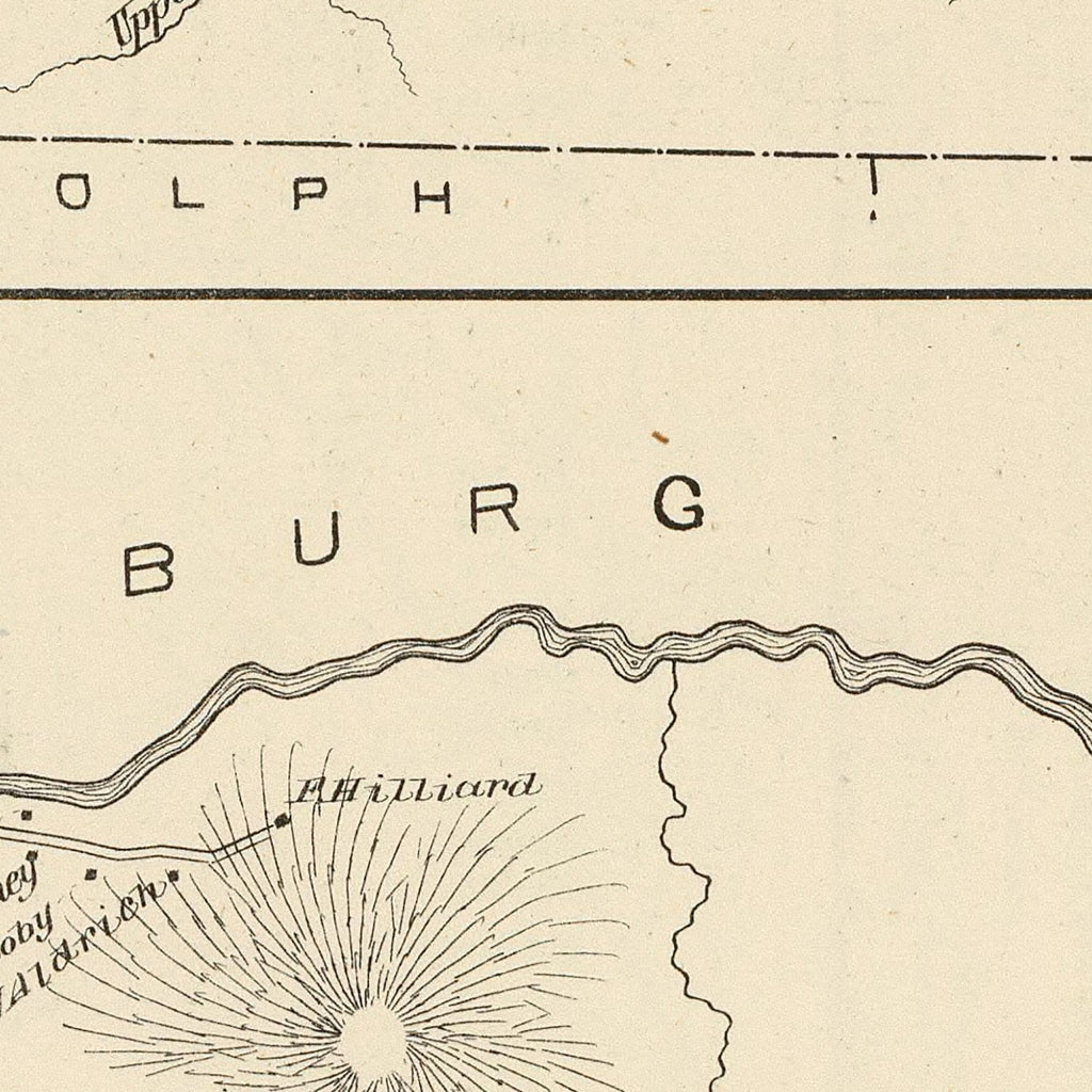 Vintage Map of Berlin, New Hampshire 1892