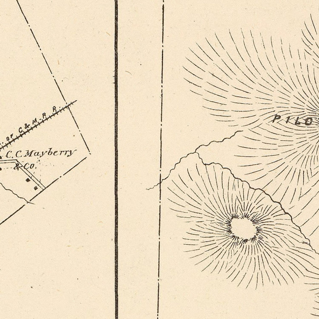 Vintage Map of Stark, New Hampshire 1892