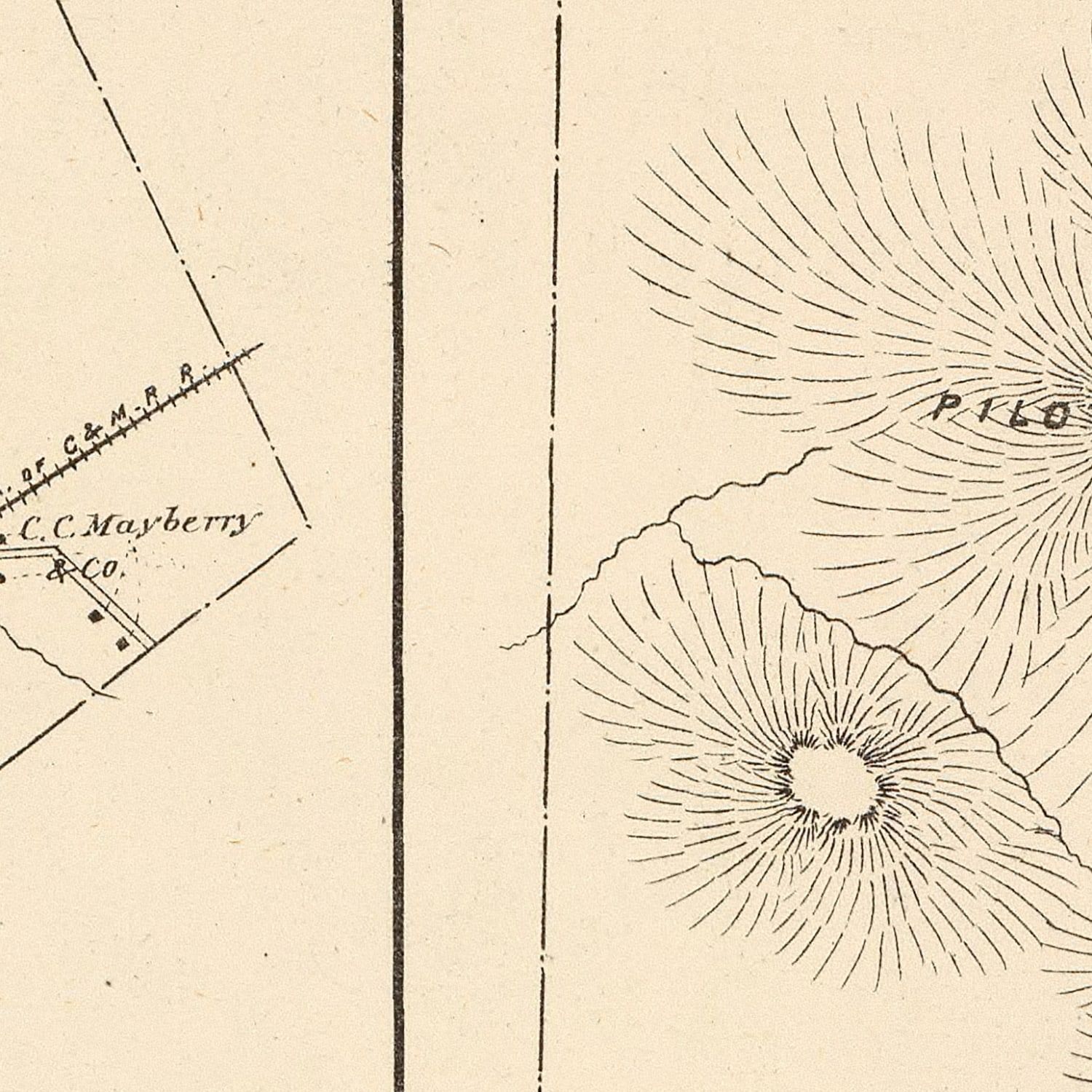 Vintage Map of Stark, New Hampshire 1892