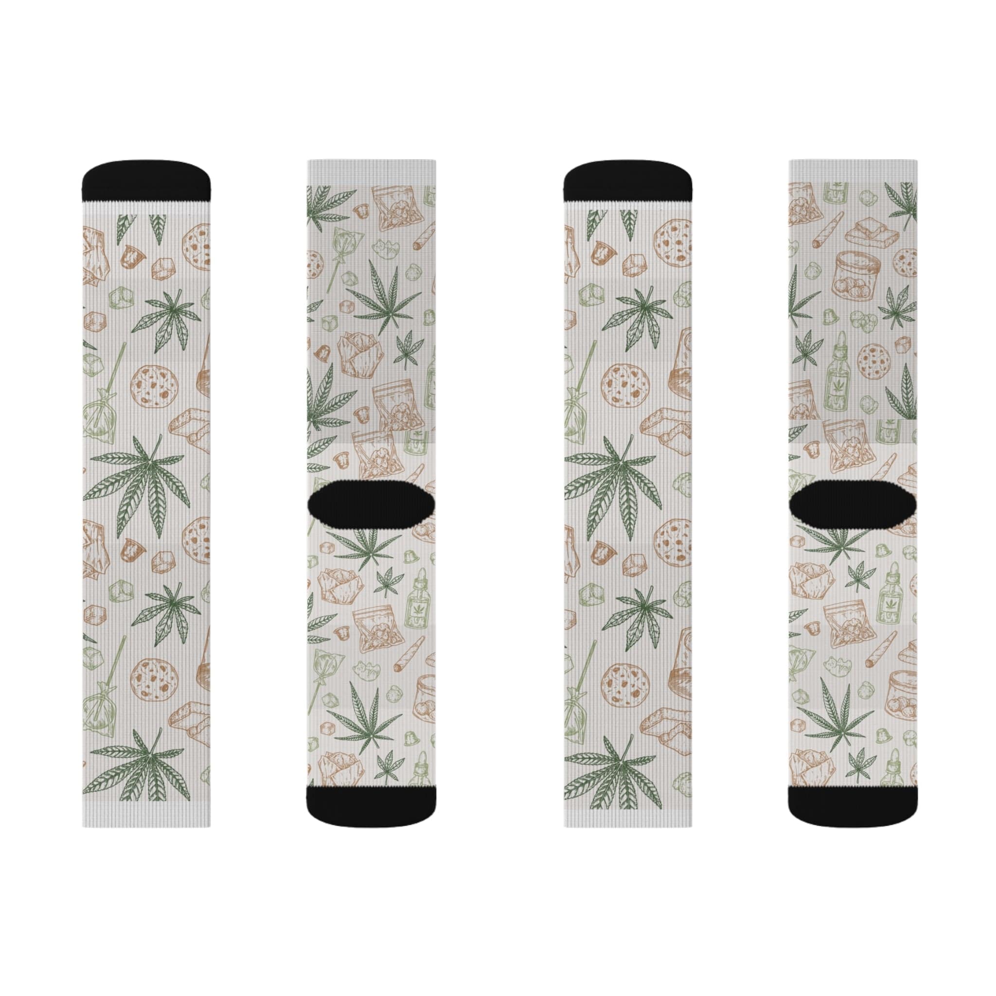 Retro Weed Socks