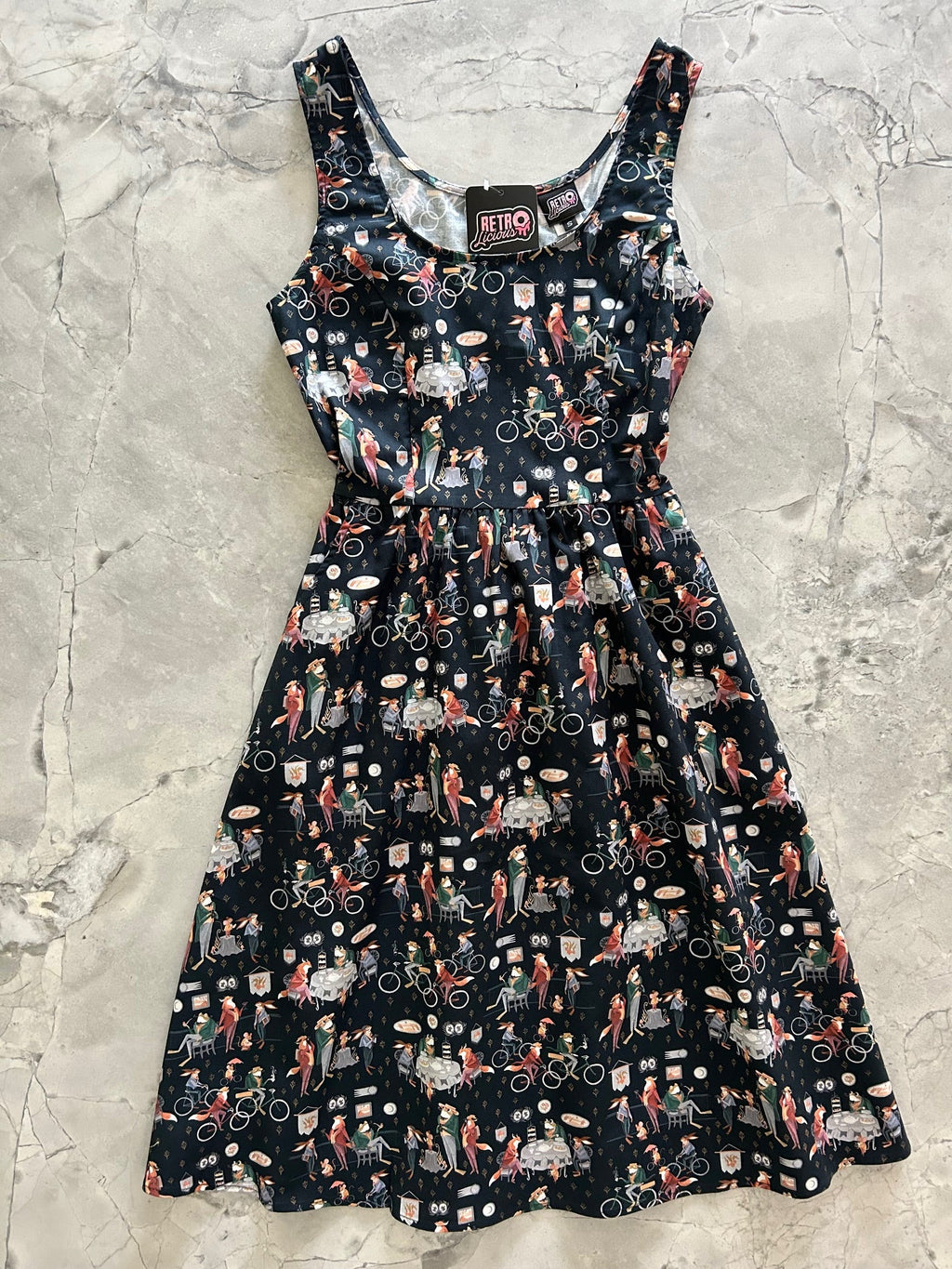 Dapper Fit & Flare Dress