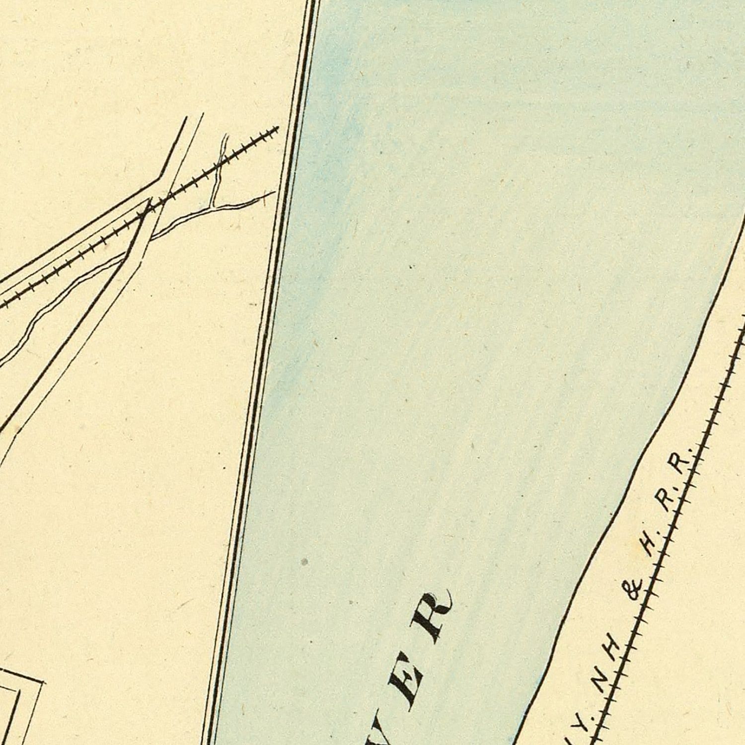 Vintage Map of Collinsville, Connecticut 1893
