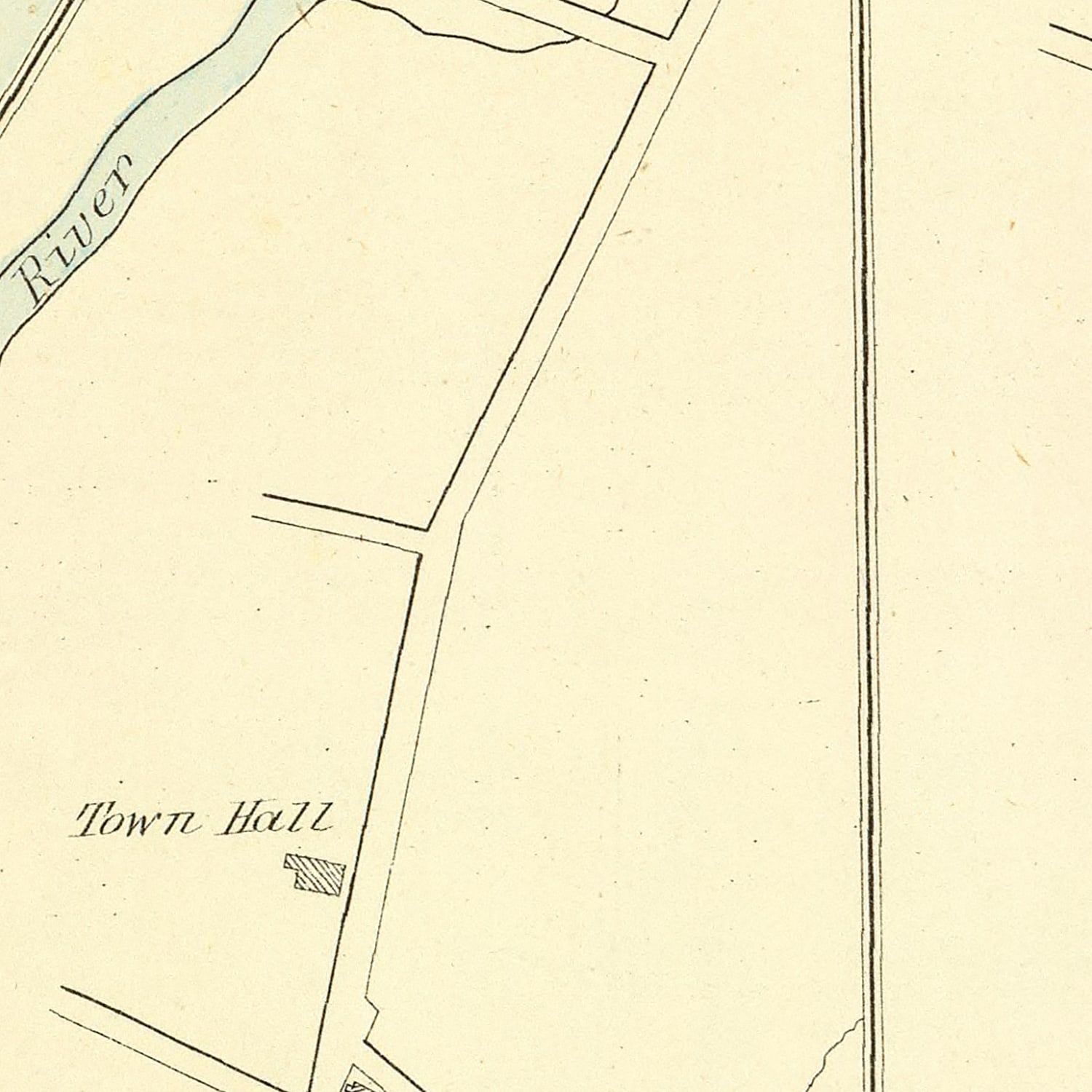 Vintage Map of Noank, Connecticut 1893