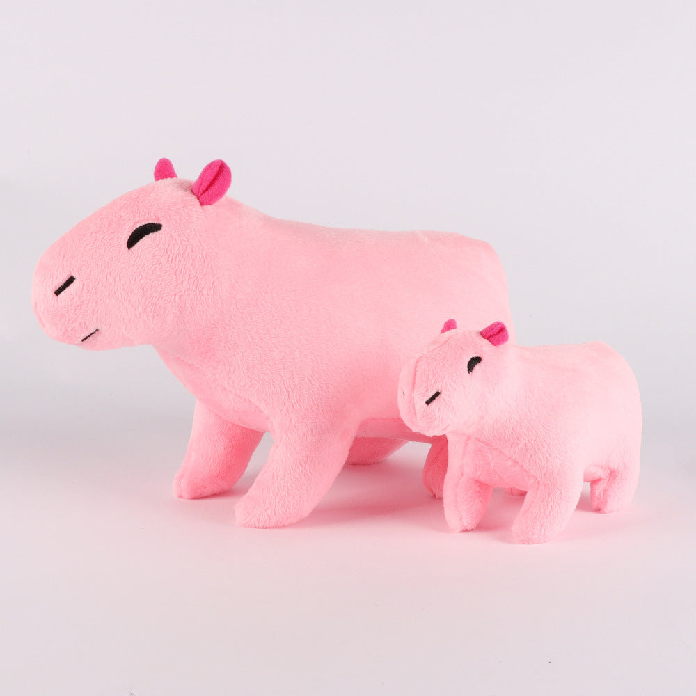 Capybara Plush Toy – Soft Animal Plush Doll with PP Cotton Filling