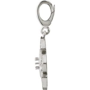 Sterling Silver Vintage-Inspired Charm/Pendant Mounting – image 2