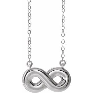 Infinity-Inspired Ash Holder Necklace