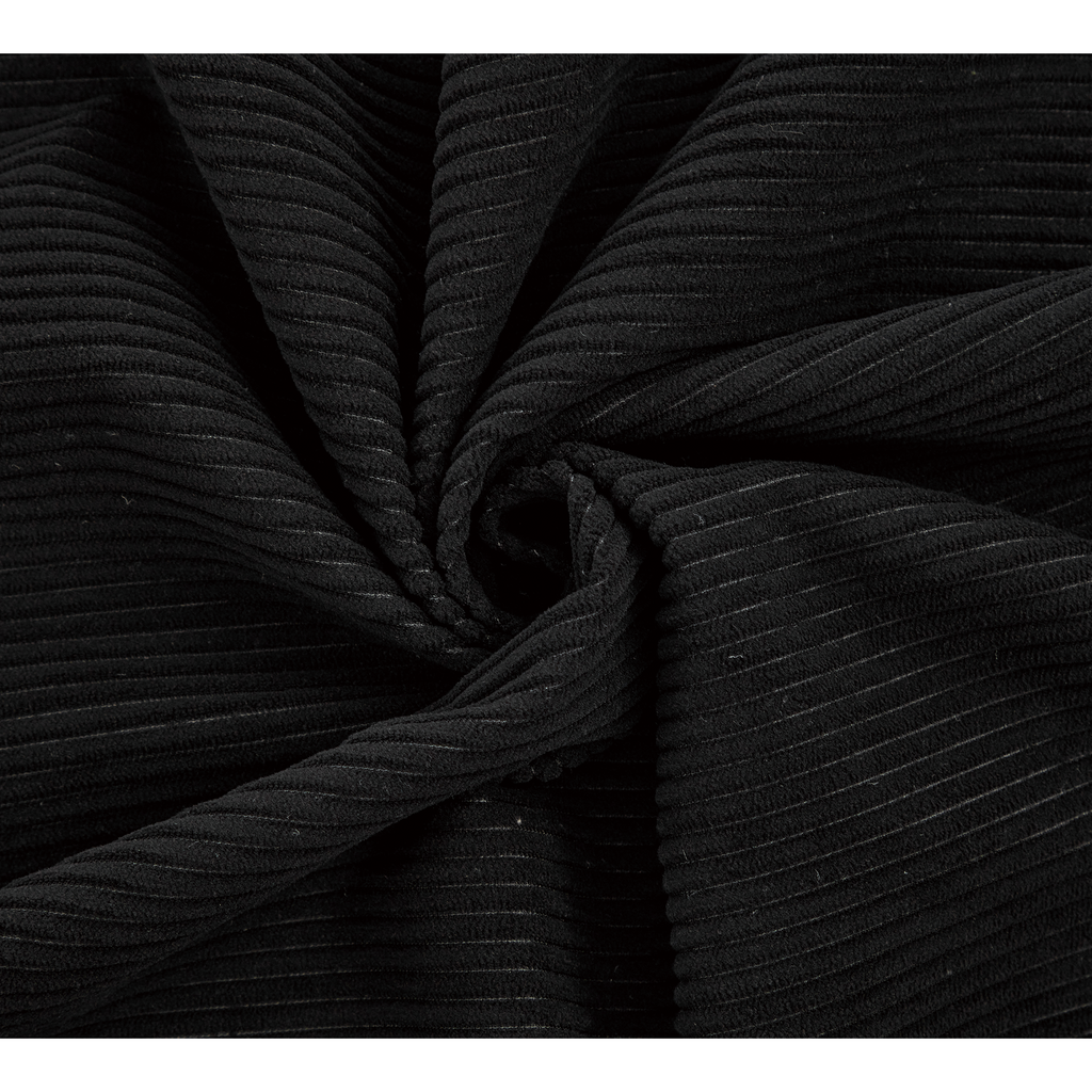 [NEW ARRIVED] [VIDEO PROVIDED]Modular Sofa,No Armrests,At will DIY,Soft Corduroy Fabric,Neck Pillow-Back Lounge Sofa Chair,Reading Nook, or Apartment Living, Lumbar Pillow,2 Seats,Upholstered,Black