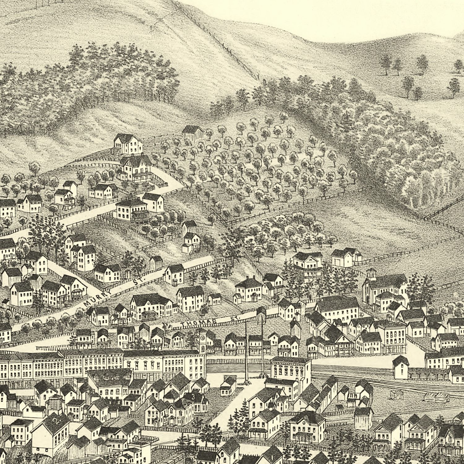Vintage Map of Chatham, New York 1886