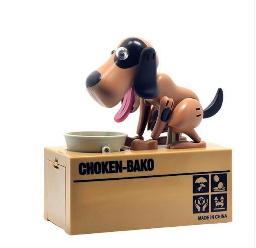Robotic Dog Piggy Bank – Fun Coin-Eating Money Box