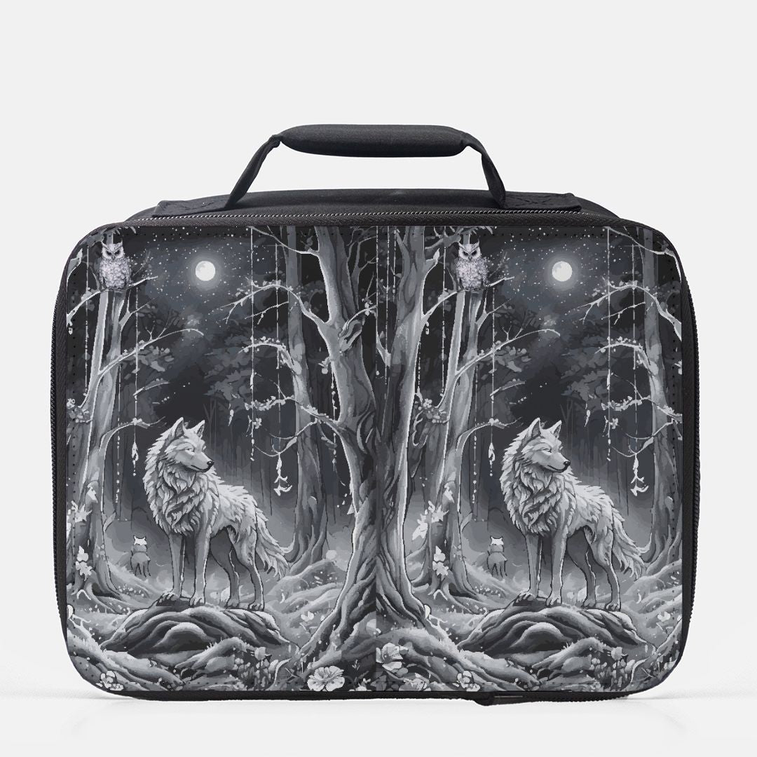 Ethereal Wolf in the Moonlight Insulated Lunch Box
