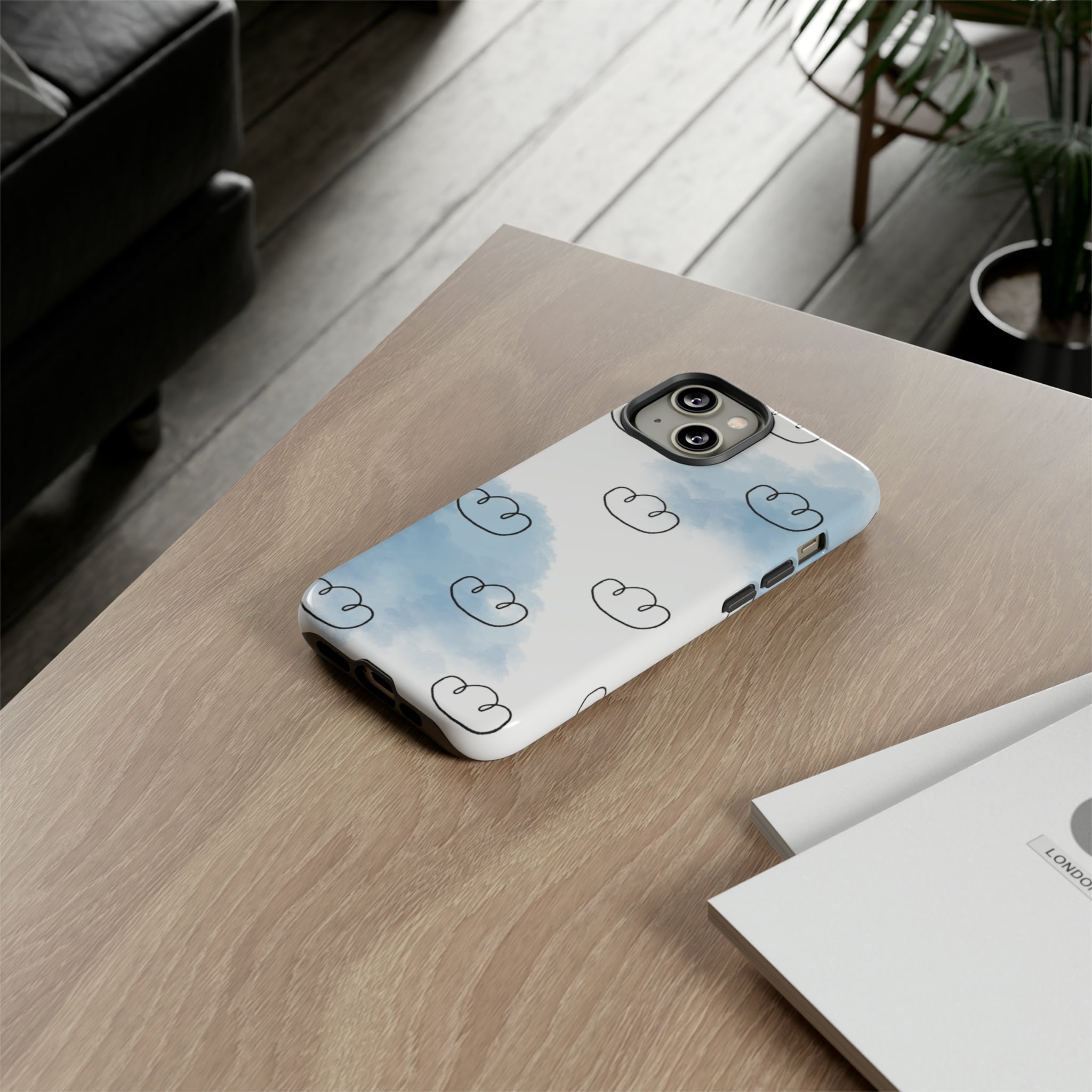 Passing Clouds Tough iPhone Case