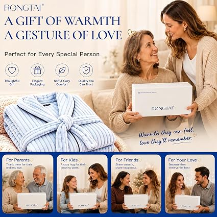 Women's Cozy Luxury Long Soft Bathrobe