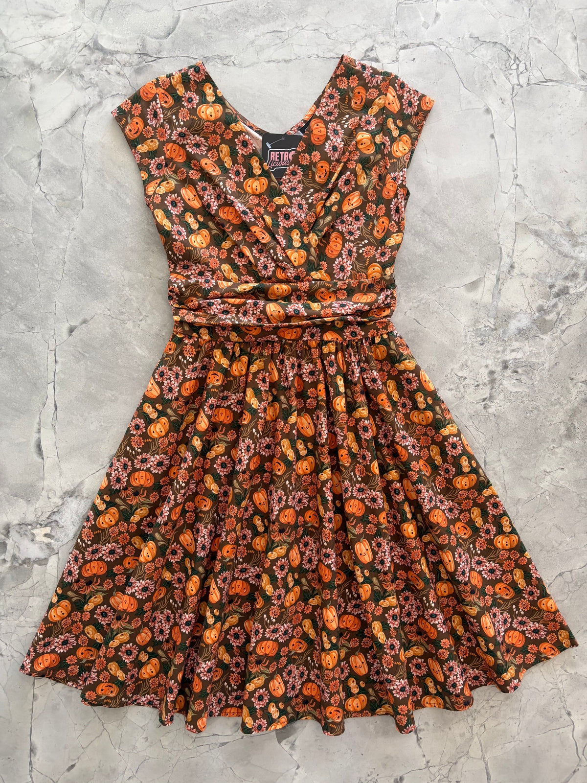 Pumpkins & Flowers Greta Dress