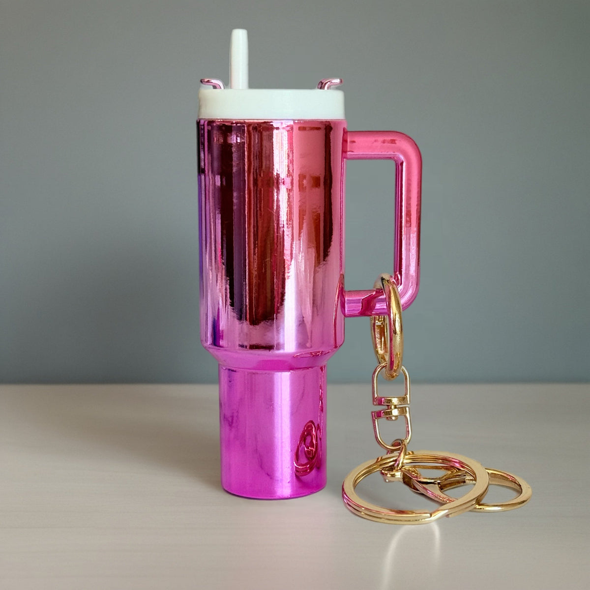Mini Tumbler Keychain Charm