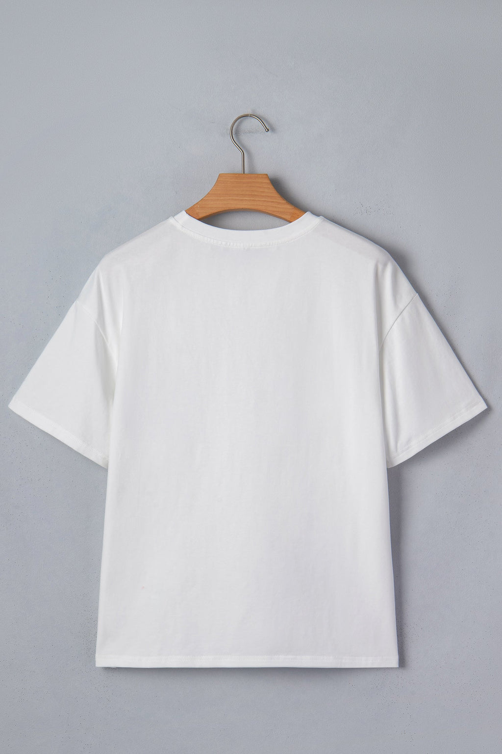 Colorblock Chest Pocket Patch Short Sleeve Top