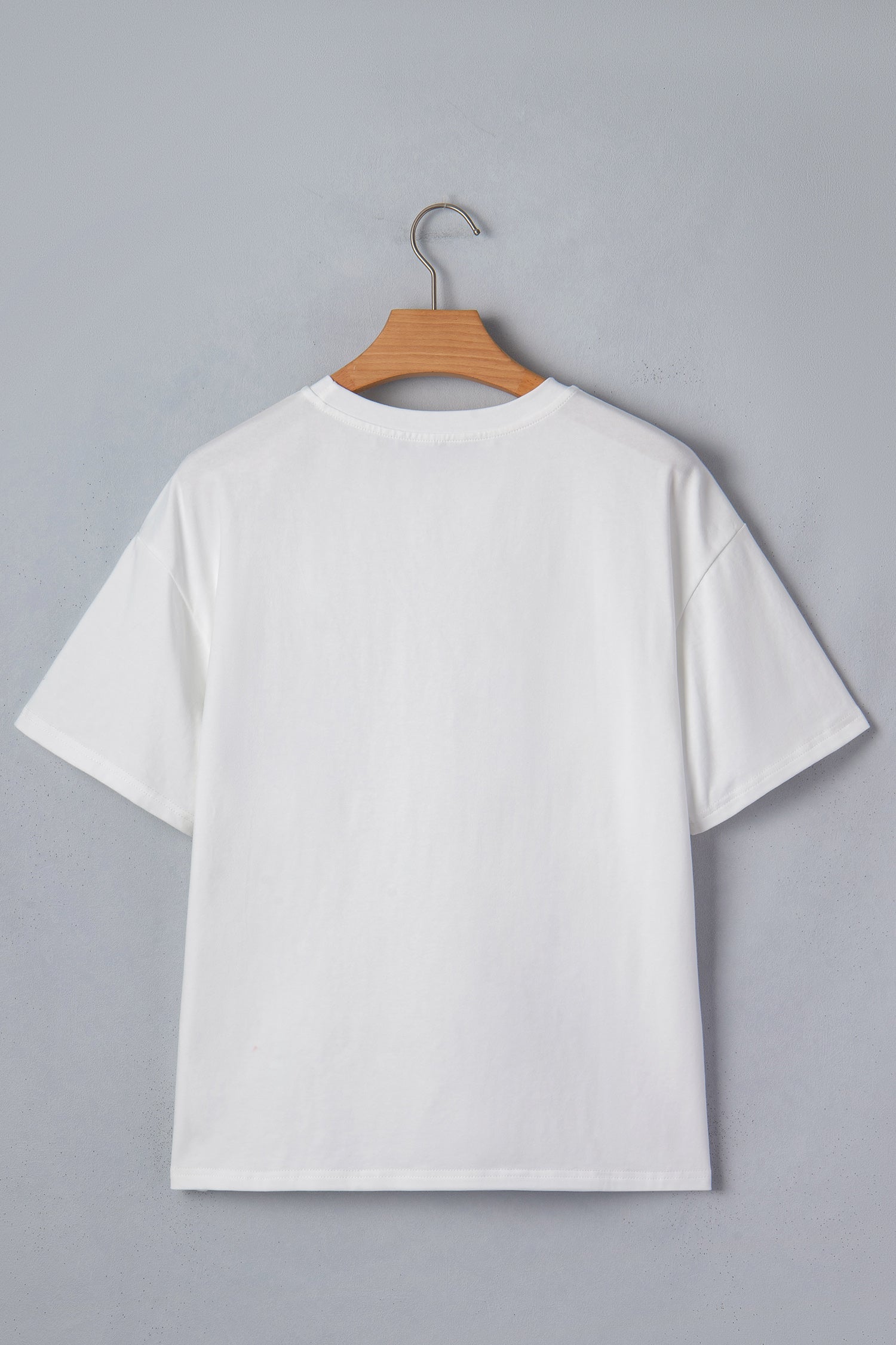 Colorblock Chest Pocket Patch Short Sleeve Top