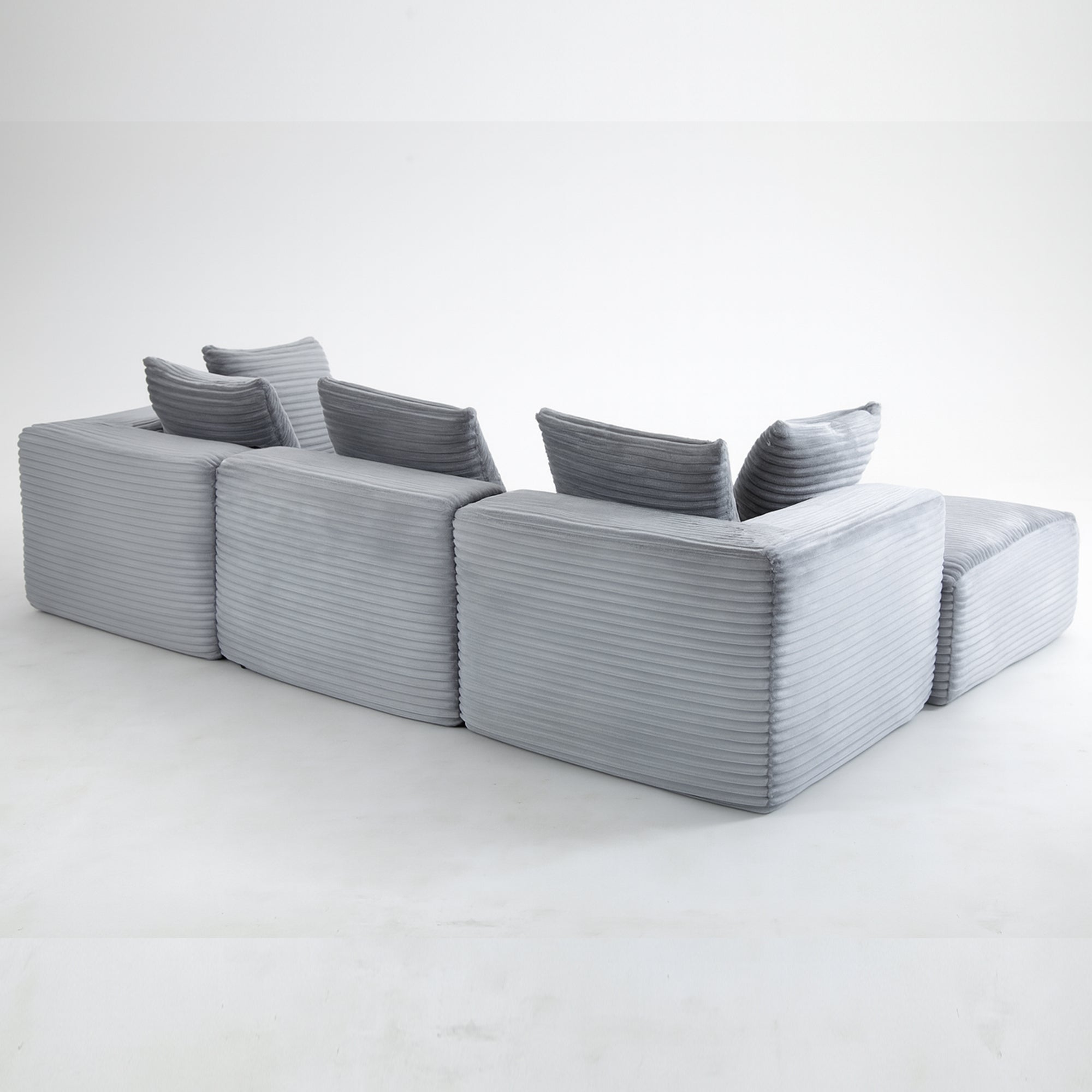 Compressed Sofa:Magic Cube Sofa-YKX-33001-Grey