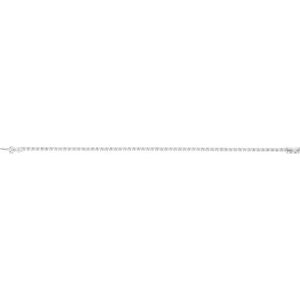 14K White Gold 3 CTW Natural Diamond Line 7" Bracelet – image 4