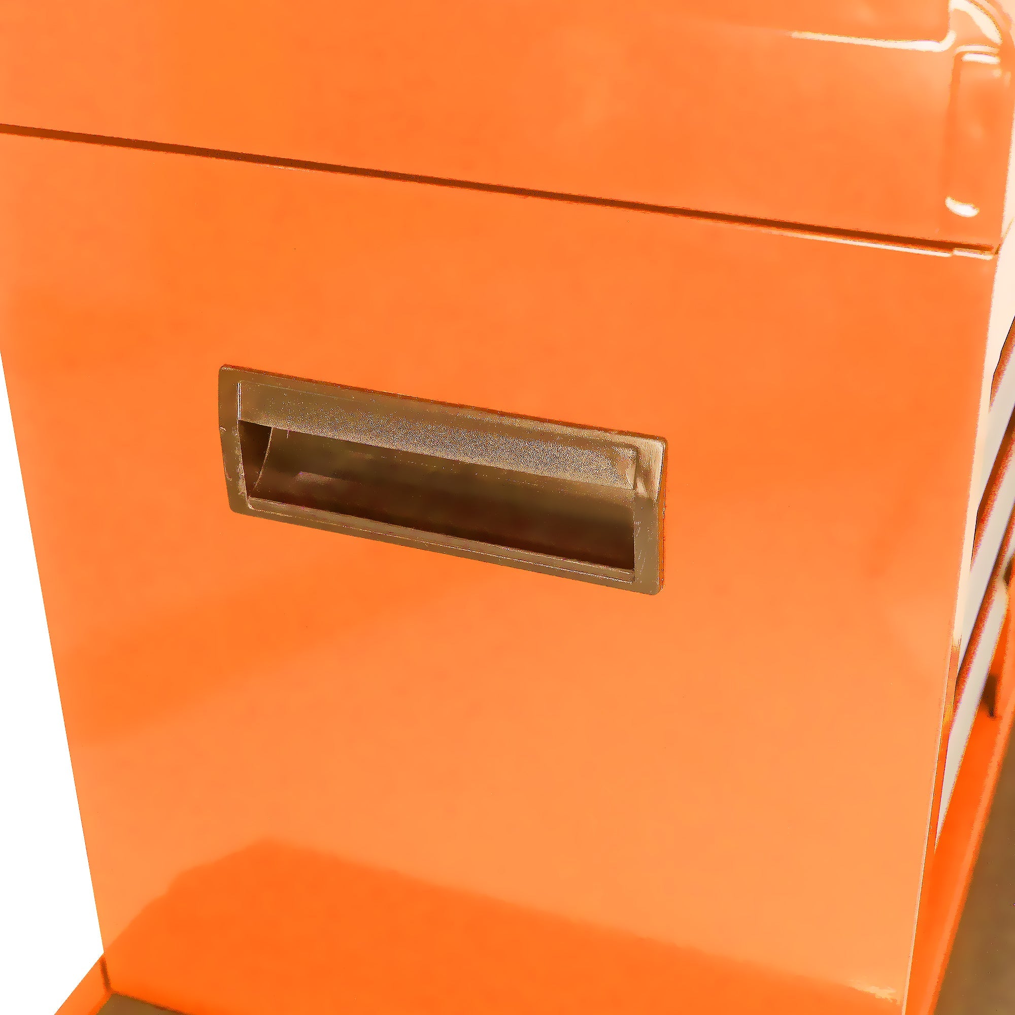 Rolling Tool Chest, 5-Drawer Tool Box Organizer w/Lockable Wheels & Sliding Drawers & Detachable Top & Adjustable Shelf, Tool Storage Cabinet for Garage Workshop(Orange)
