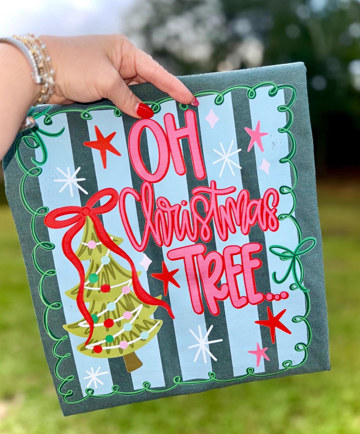Oh Christmas tree tee or sweatshirt