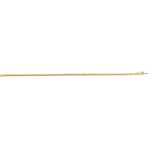 14K Yellow Gold 1 CTW Natural Diamond Line 7" Bracelet – image 4