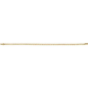 14K Yellow Gold 2 CTW Natural Diamond Line 7" Bracelet – image 4