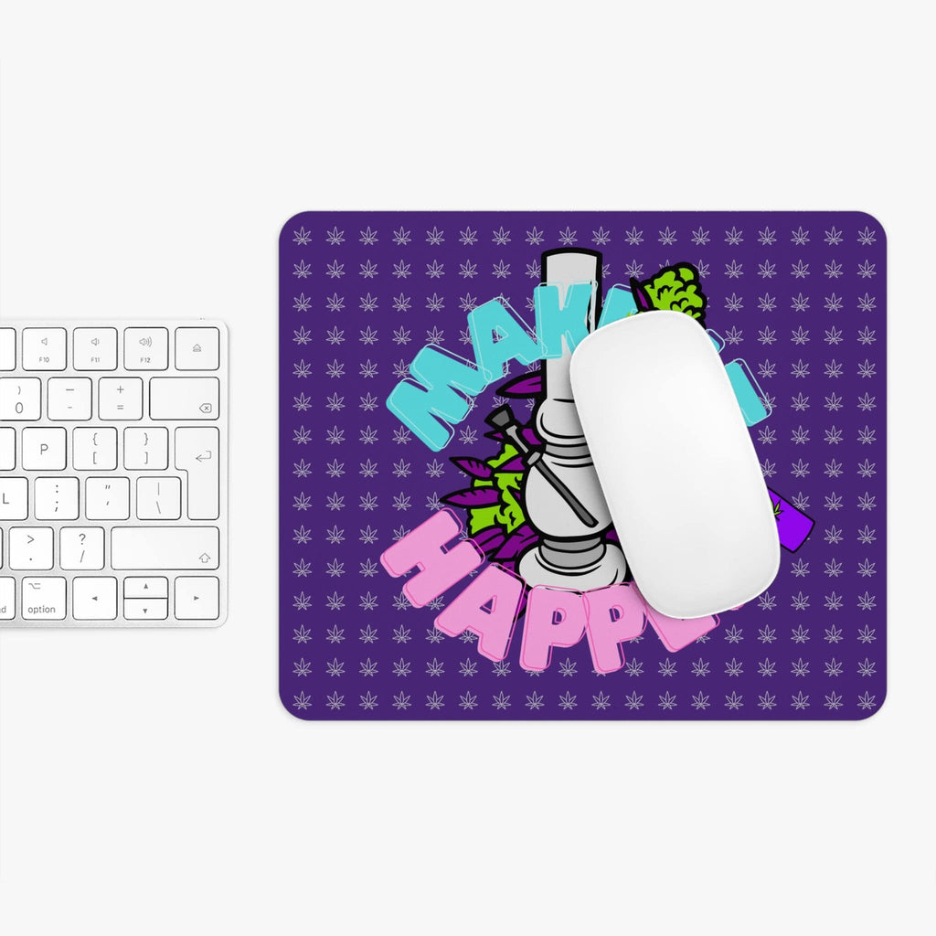 Make it Happen Cannabis, Bong, and Lighter Mouse Pad