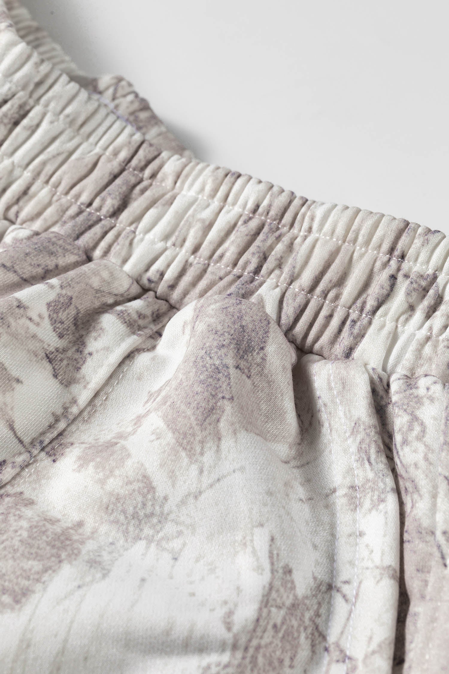 Camo Drop Shoulder Hoodie & Sweatpants Set