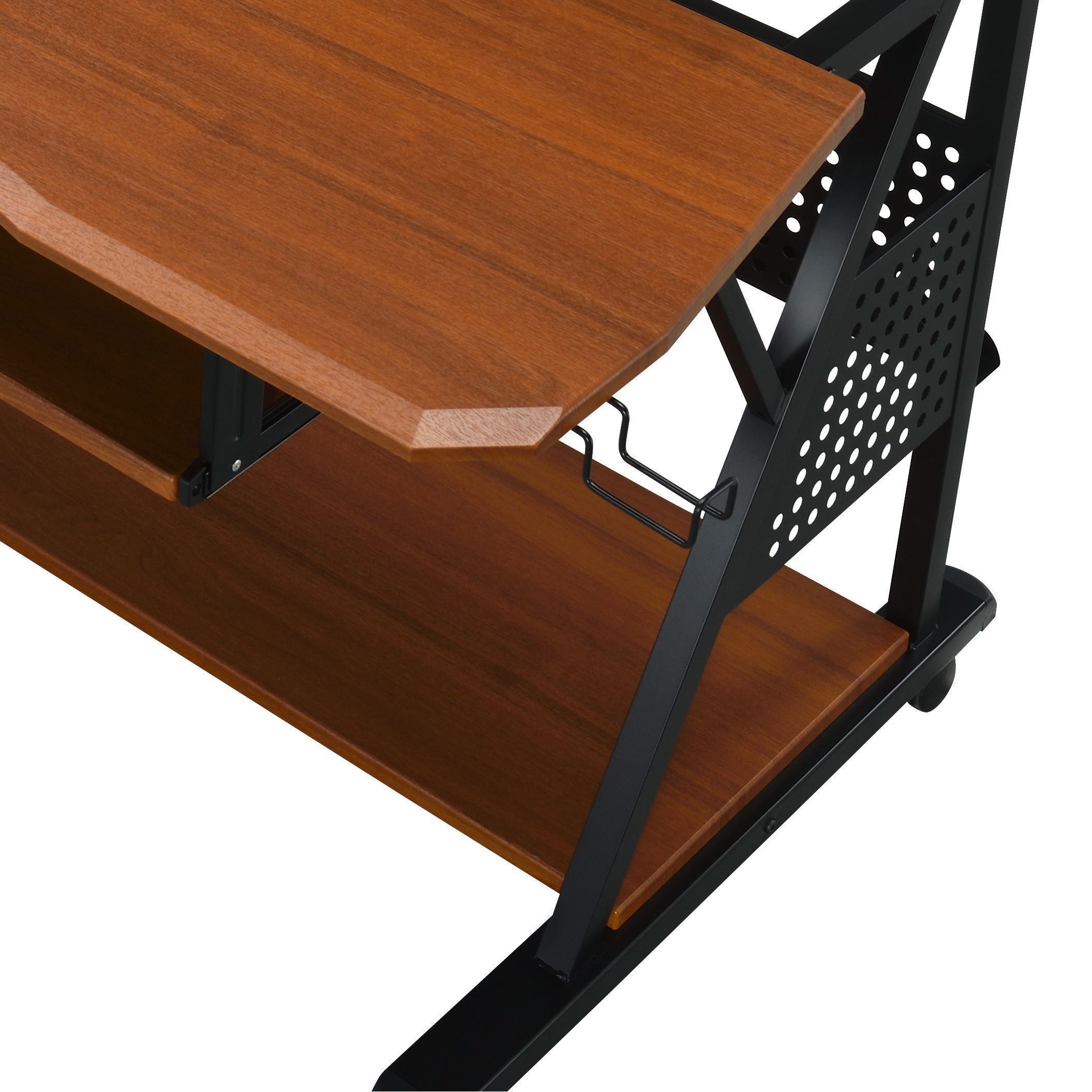 Willow Cherry & Black Finish Music Desk