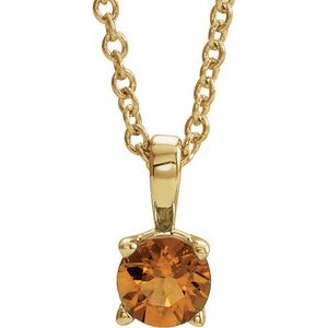 Birthstone Necklace or Pendant