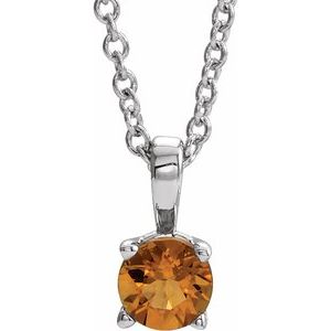 Birthstone Necklace or Pendant