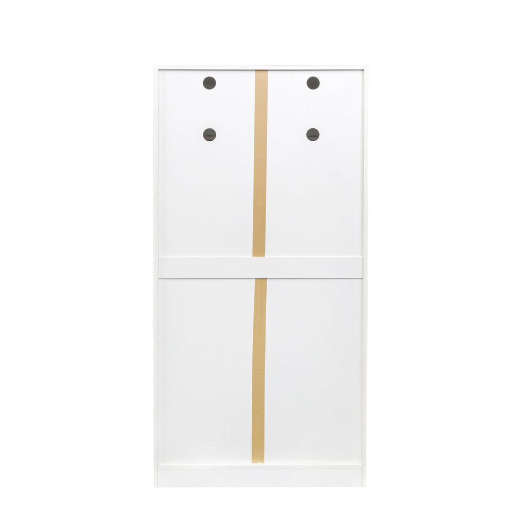 62.99in Kitchen Pantry Cabinet, White Freestanding Buffet Cupboards Sideboard with Doors &  Shelves, Kitchen Pantry Storage Cabinet for Kitchen, Living Room and Dinning Room