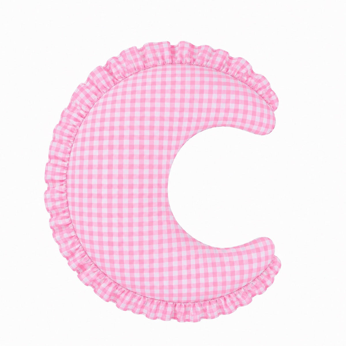 Gingham Feeding Support Ruffle Nursing Pillow Cover