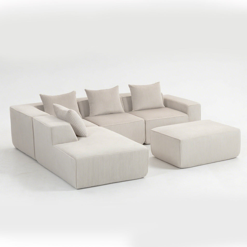 Multi person modular compression sofa that can be freely combined-33005-5