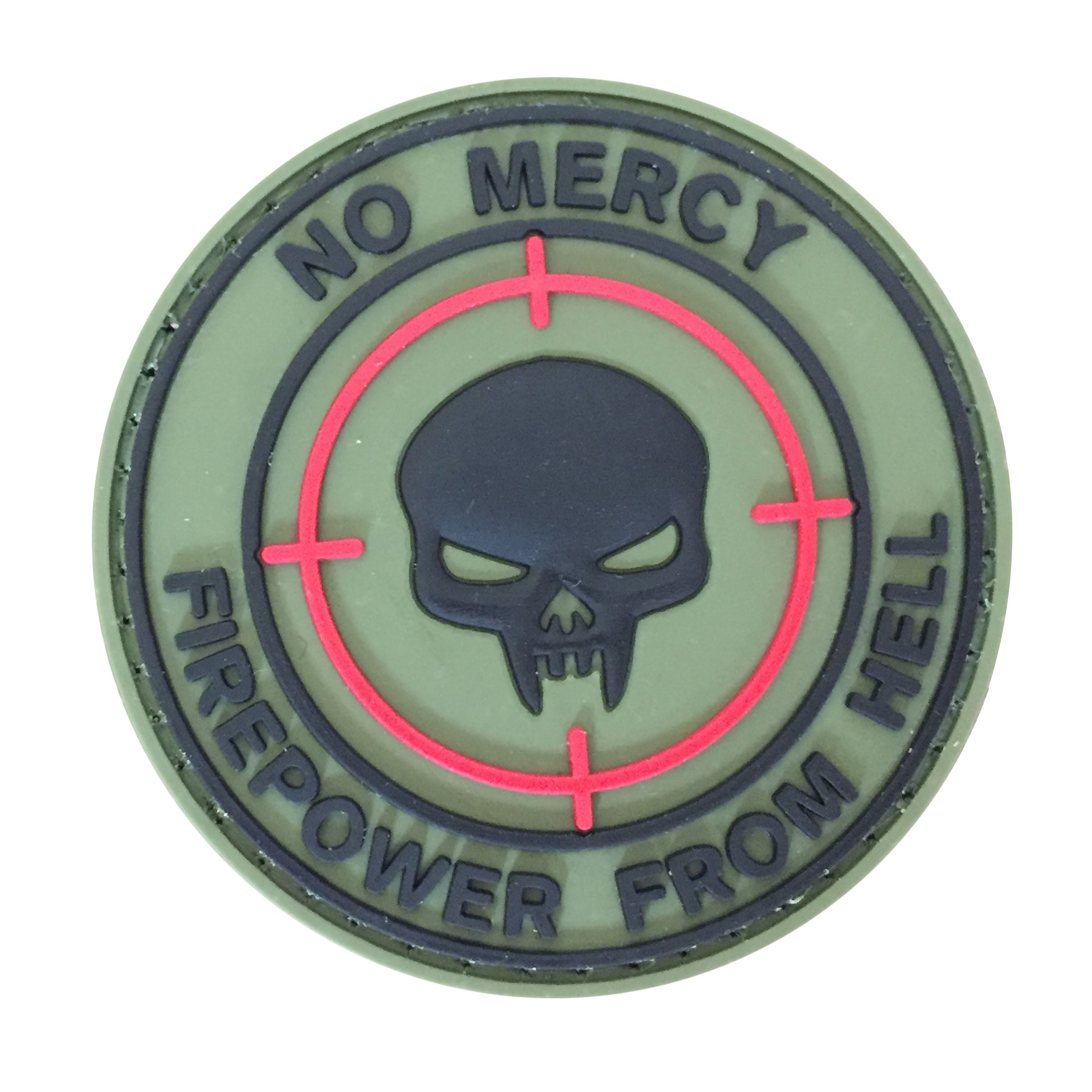No Mercy, Firepower From Hell - PVC Patch