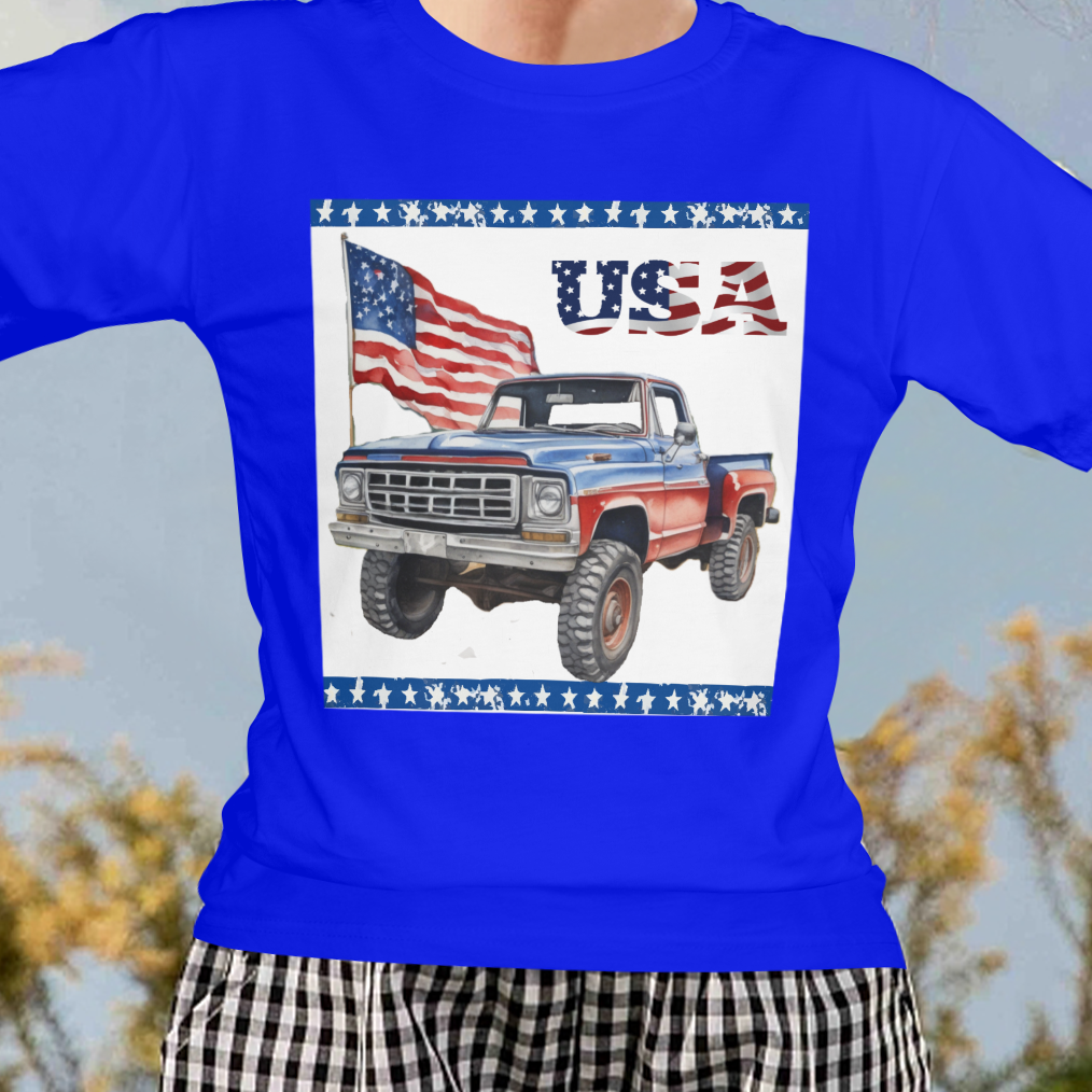 Pickup Truck USA T-shirt